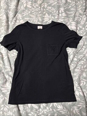 RVCA Black Crewneck Tee